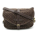 LOUIS VUITTON Louis Vuitton Monograms Miniature Summour 30 Shoulder Bag Sliding Canvas Leather Even Tea Brown M95227