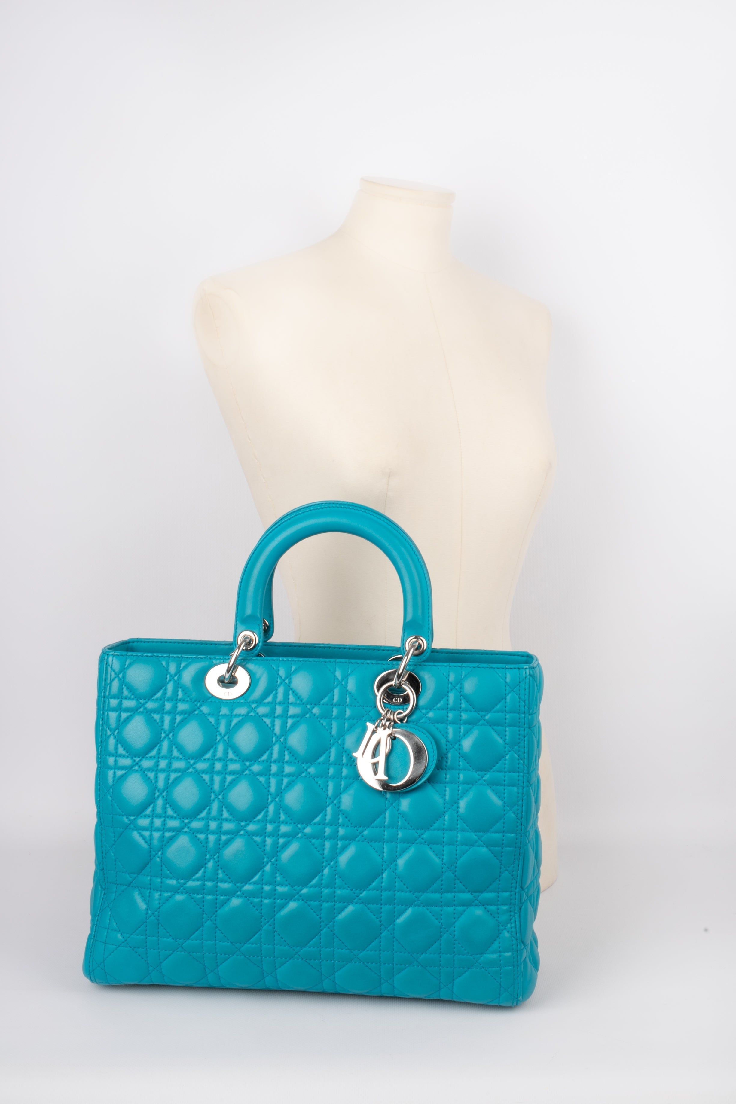 Sac Large Lady Dior zip 2013