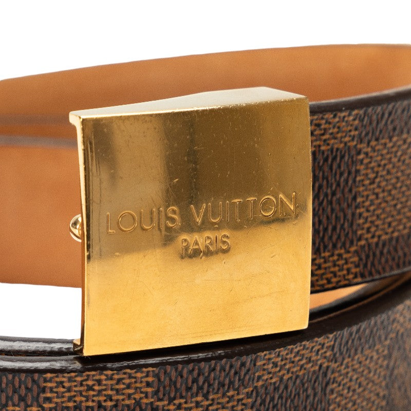 Louis Vuitton Monogram M6944 Belt PVC/Leather Brown