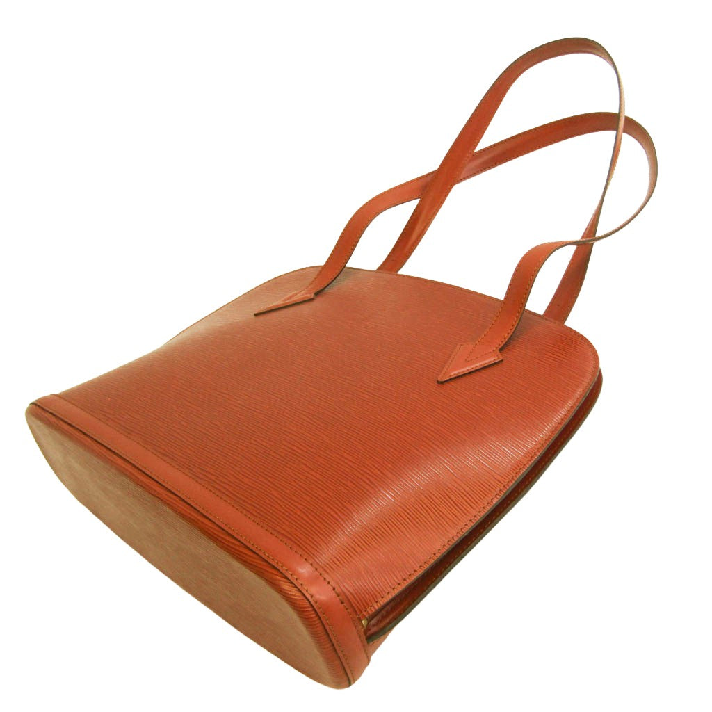 Louis Vuitton Brown Leather Lussac shopper bag