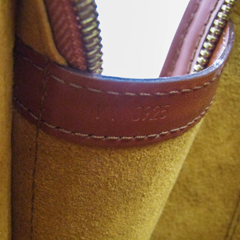 Louis Vuitton Brown Leather Lussac shopper bag