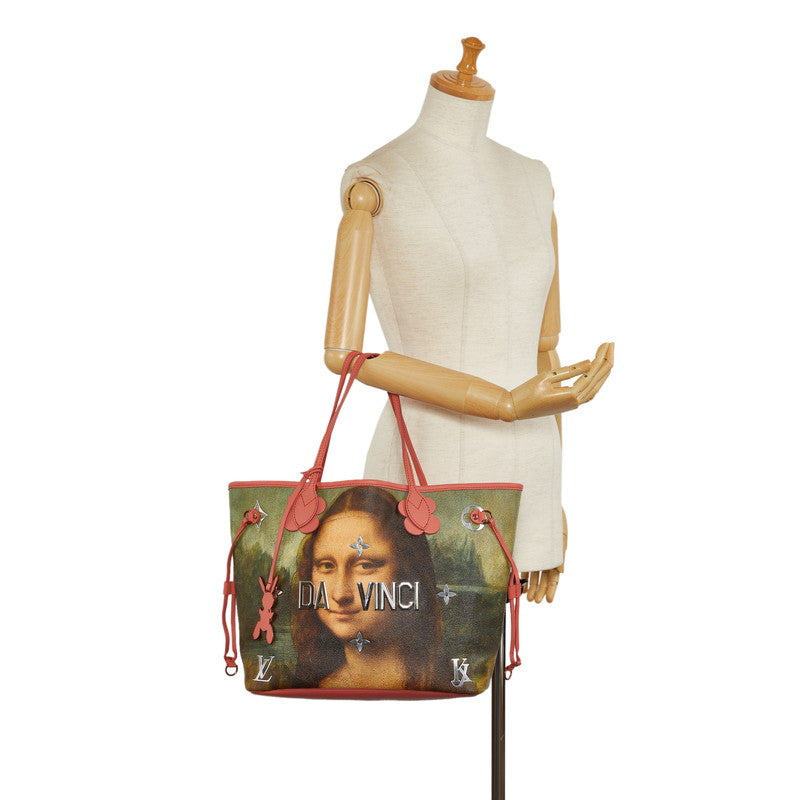 Louis Vuitton Masters Collection Da Vinci Newarf MM Tortoise Bag M43373 Poppy Petal Pink Multicolor PVC Leather  Louis Vuitton