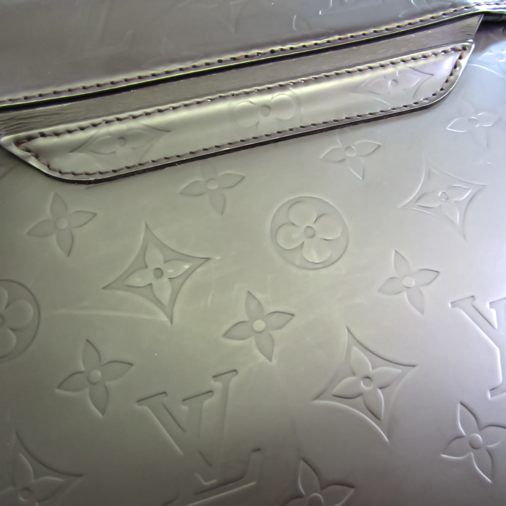Louis Vuitton Brown Patent leather Charly shopper bag