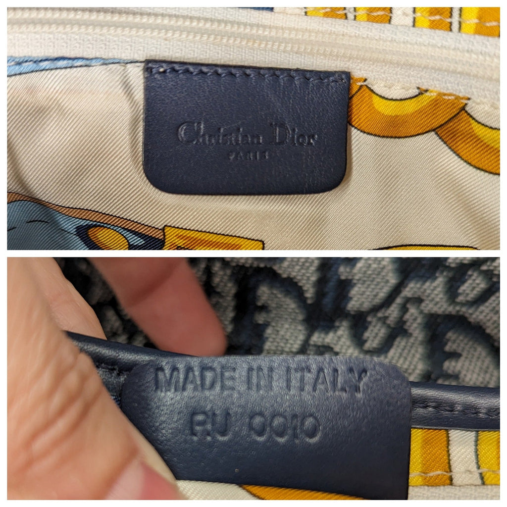 Christian Dior Oblique Jacquard Saddle Bag