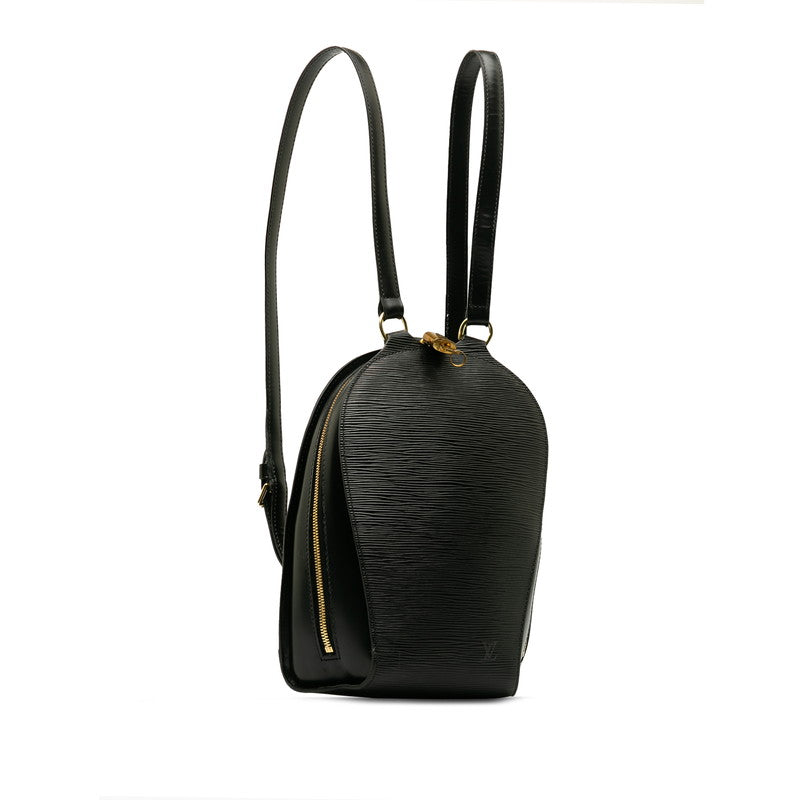 Louis Vuitton Louis Vuitton Epic M52232 Lux Daypack Leather Noir Black