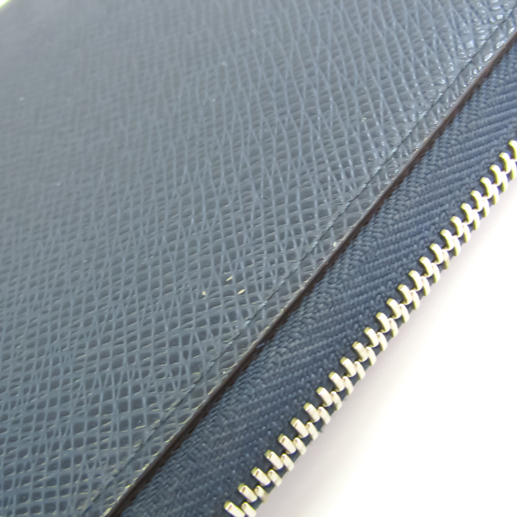 Louis Vuitton Navy Leather Zippy organizer wallet accessories