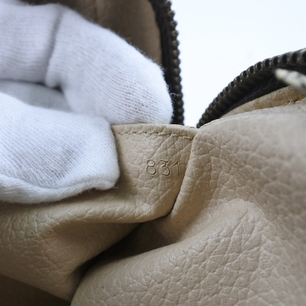 Louis Vuitton Brown Canvas Trousse de Toilette clutch bag