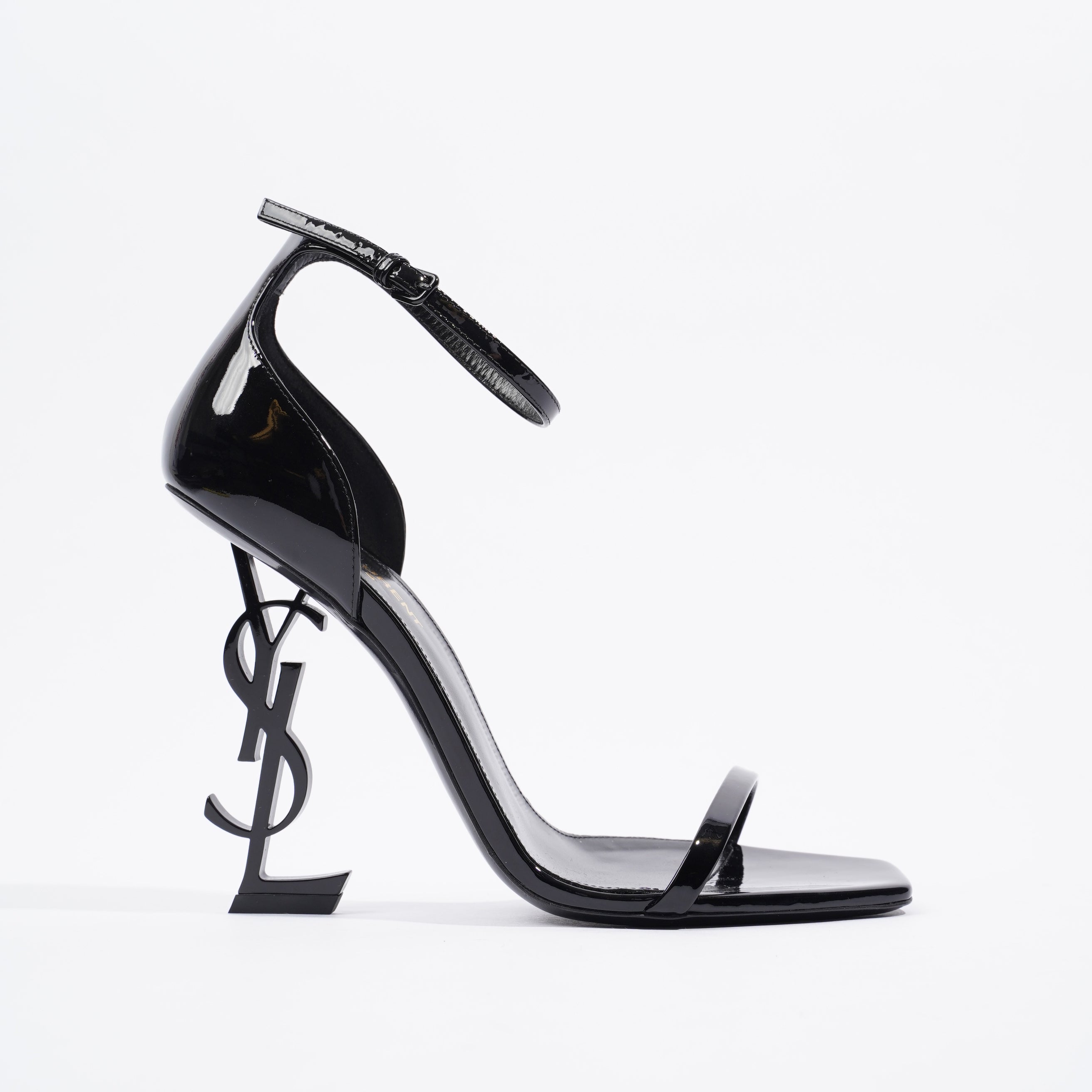 Saint Laurent Opyum 110 Black Patent Leather EU 39 UK 6