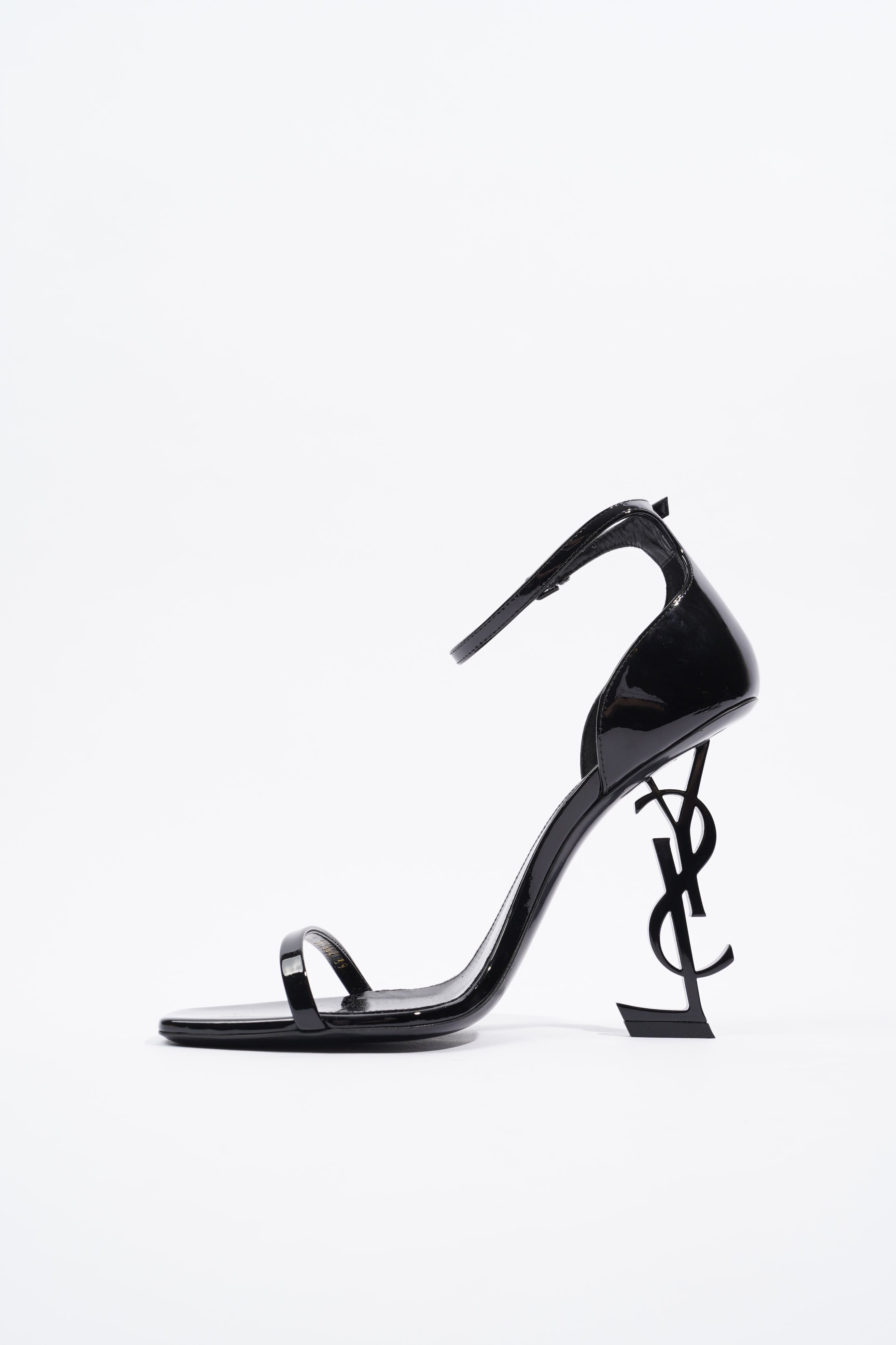 Saint Laurent Opyum 110 Black Patent Leather EU 39 UK 6