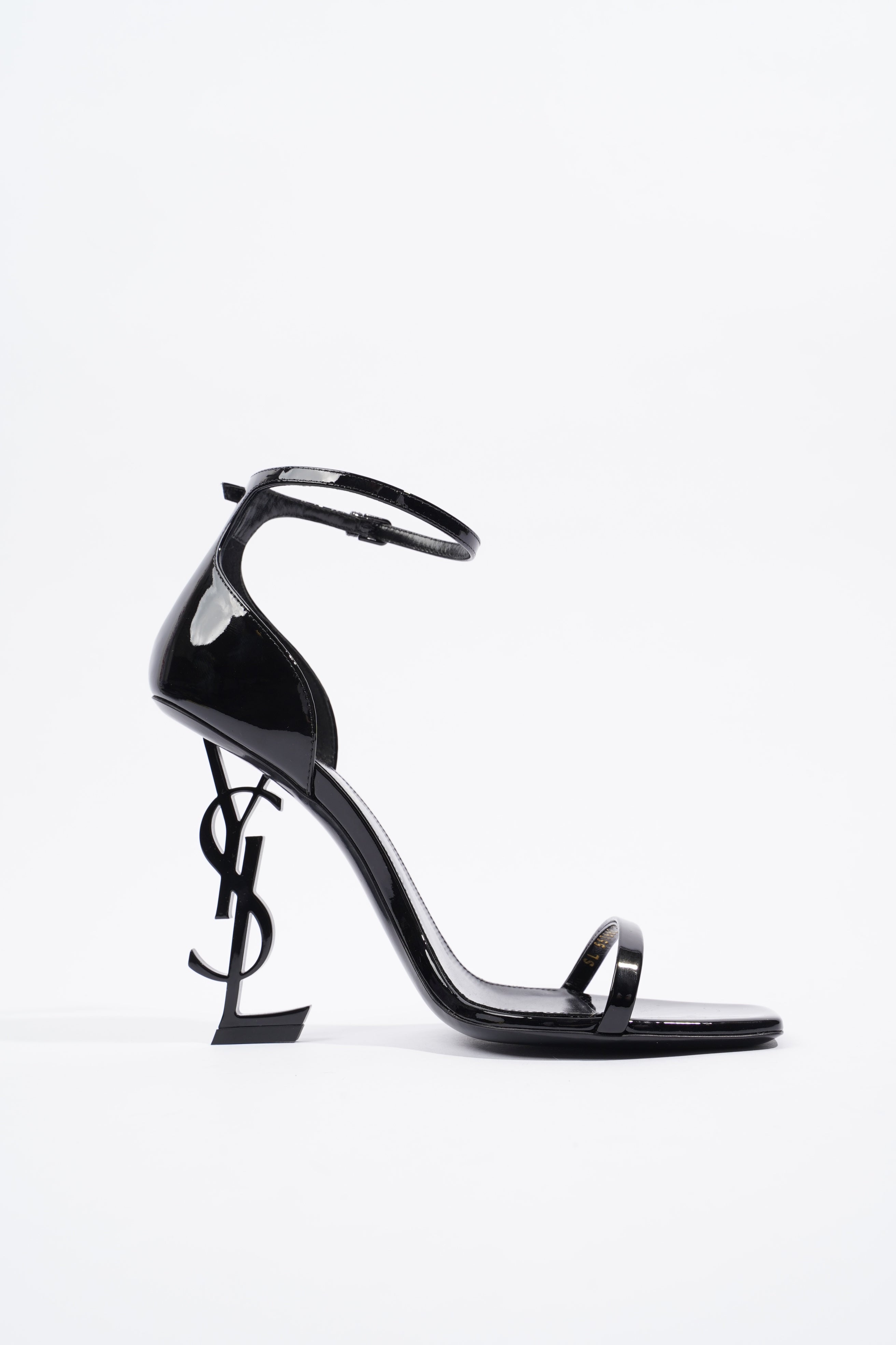 Saint Laurent Opyum 110 Black Patent Leather EU 39 UK 6