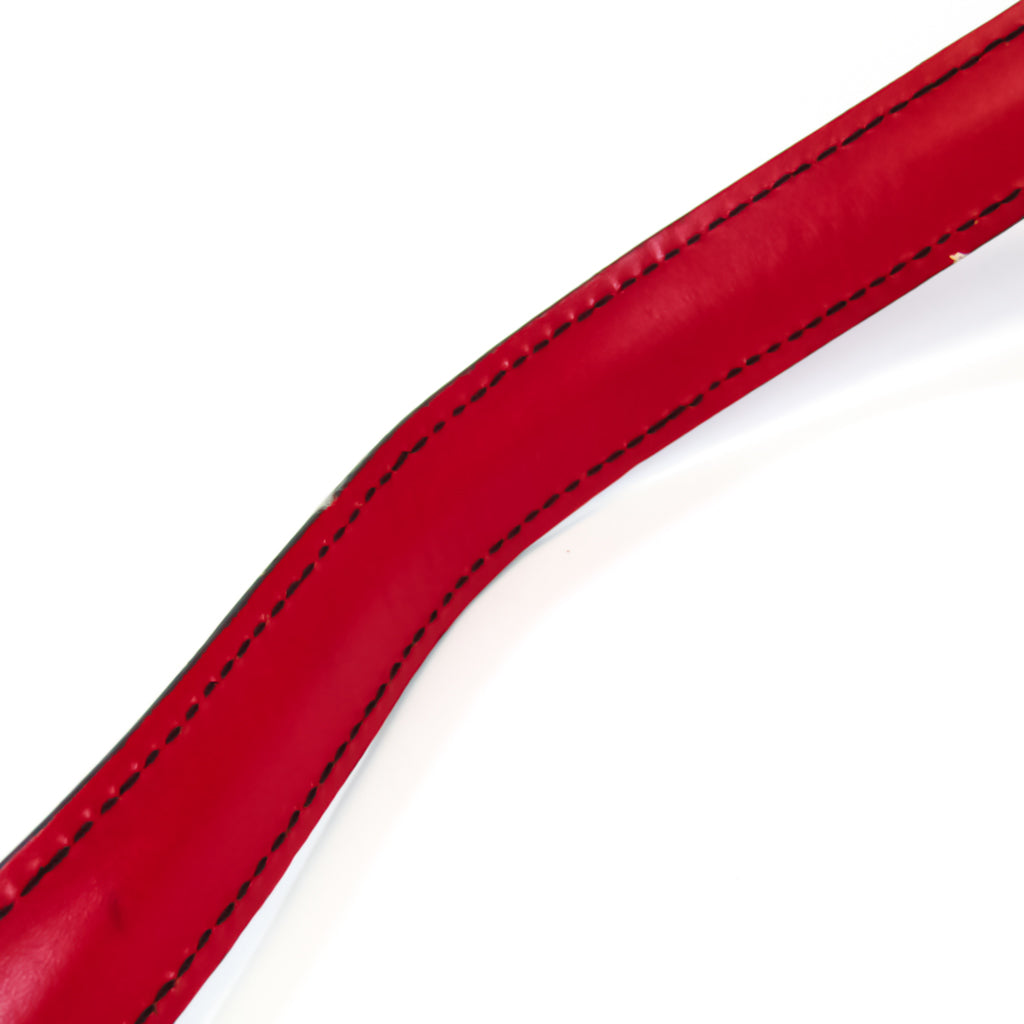 Louis Vuitton Red Leather Cartouchiere shopper bag