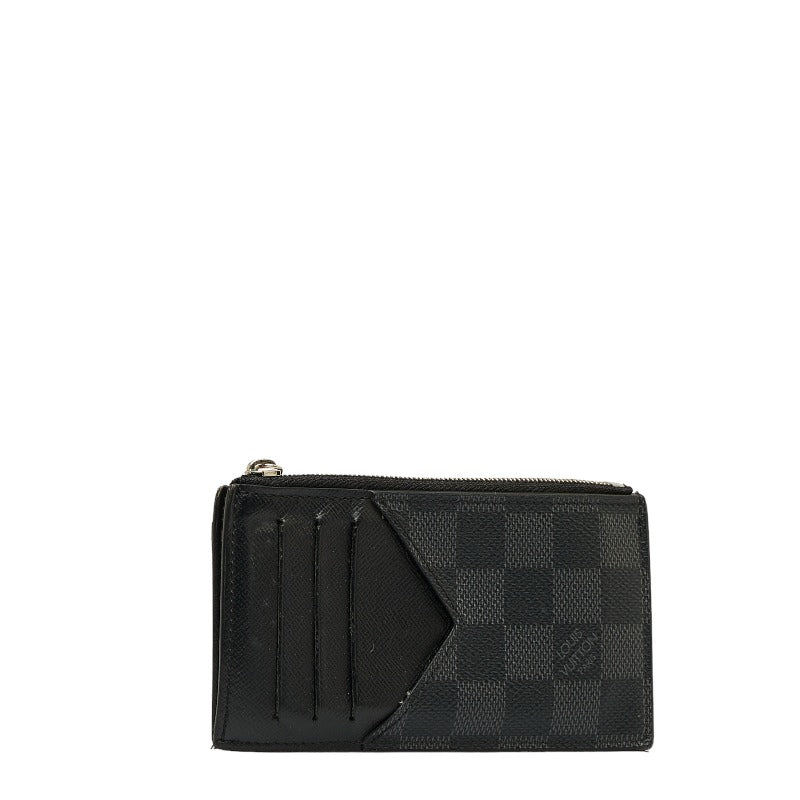 Louis Vuitton Cardholder in Damier Graphite Black N64038
