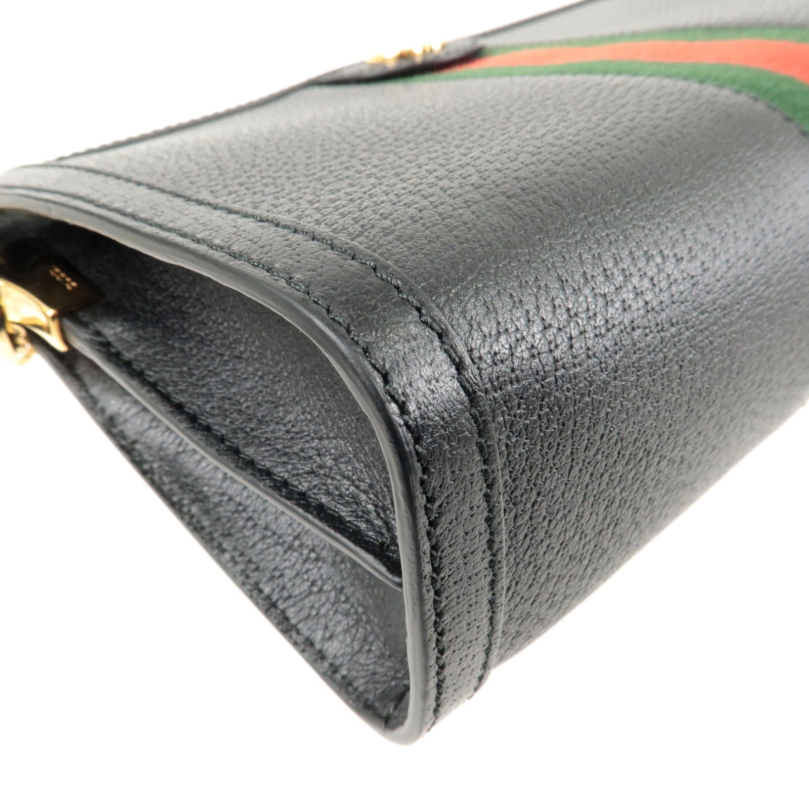 GUCCI Sherry Ophidia GG Small Leather Chain Shoulder Bag 503877
