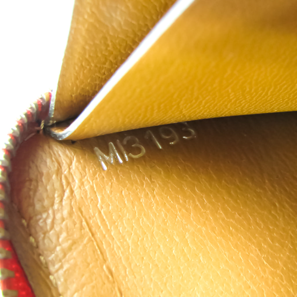 Louis Vuitton Red Leather Iena wallet accessories