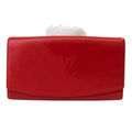 Louis Vuitton Red Leather Opera clutch bag