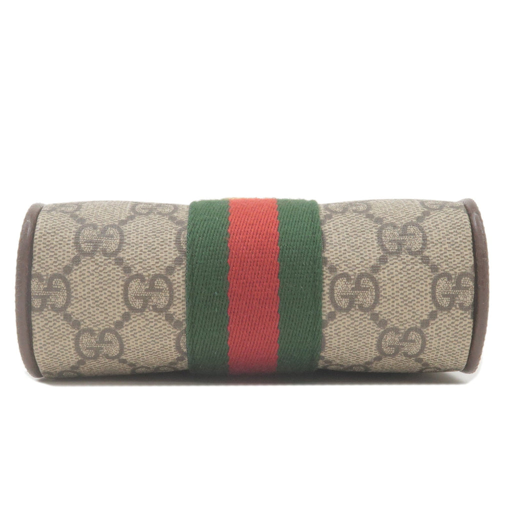 GUCCI Ophidia Sherry GG Supreme Leather Shoulder Bag 598127