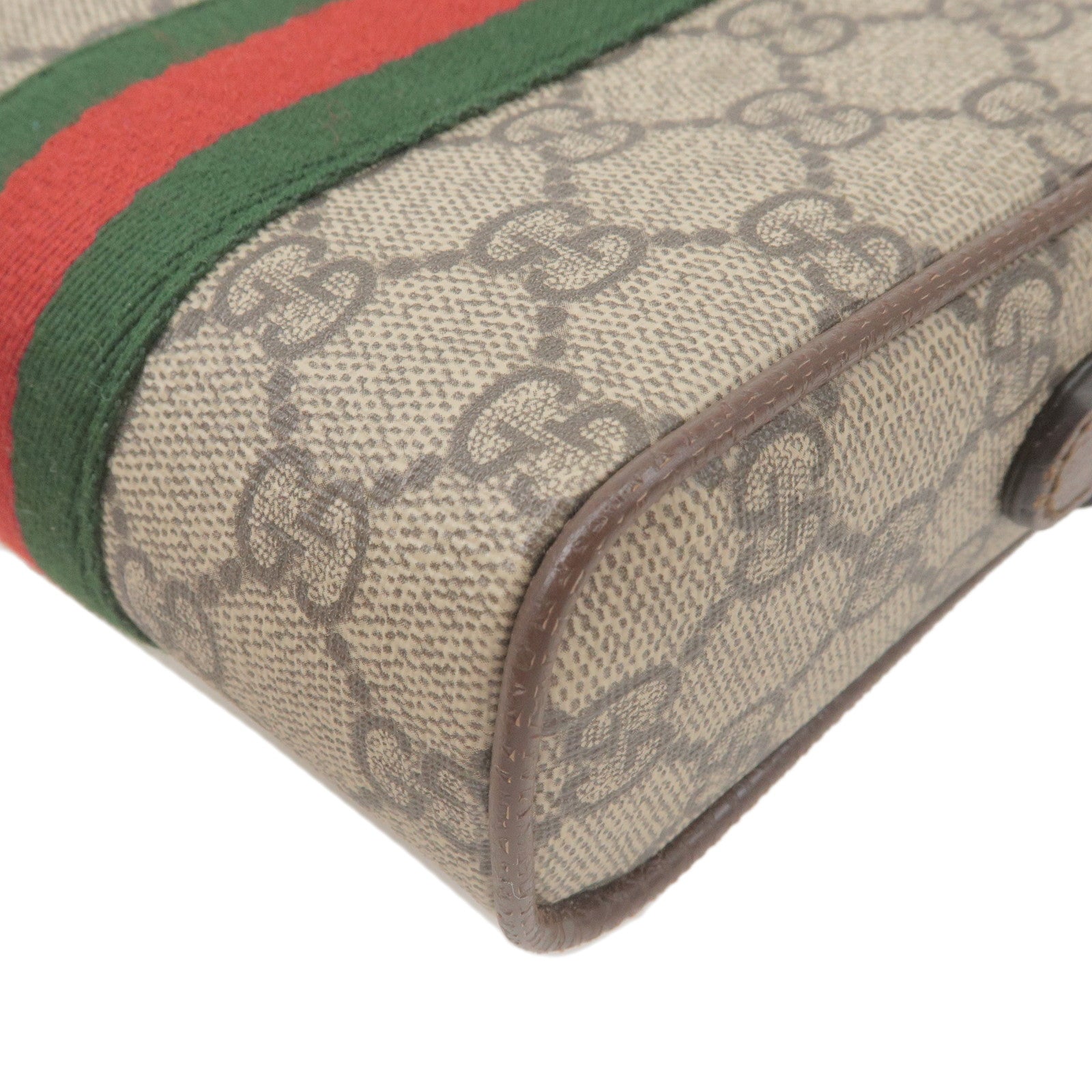 GUCCI Ophidia Sherry GG Supreme Leather Shoulder Bag 598127