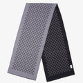 Gucci Womens GG Jacquard Scarf Black 33x175