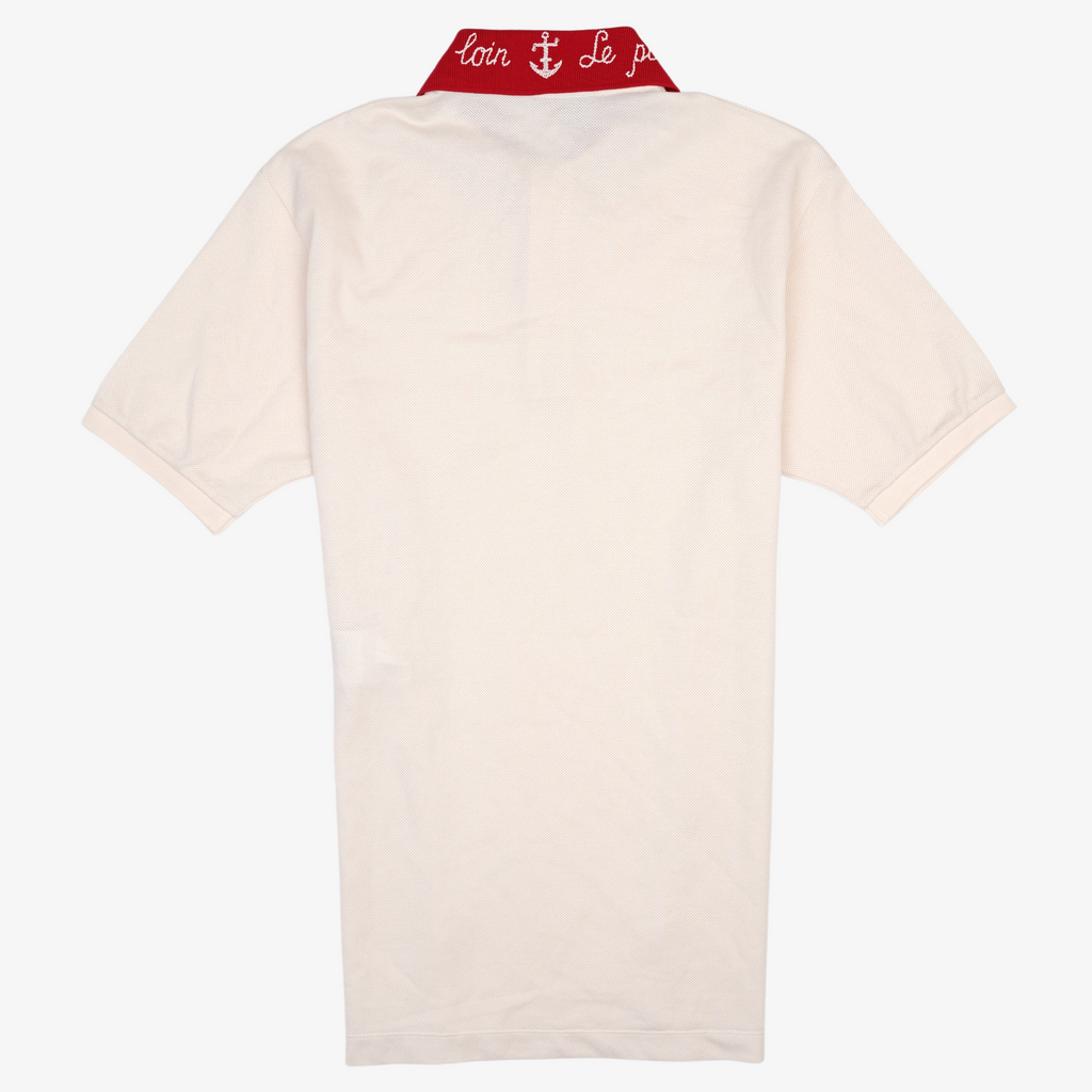 Gucci Mens Le Plus Polo Ivory Red Small