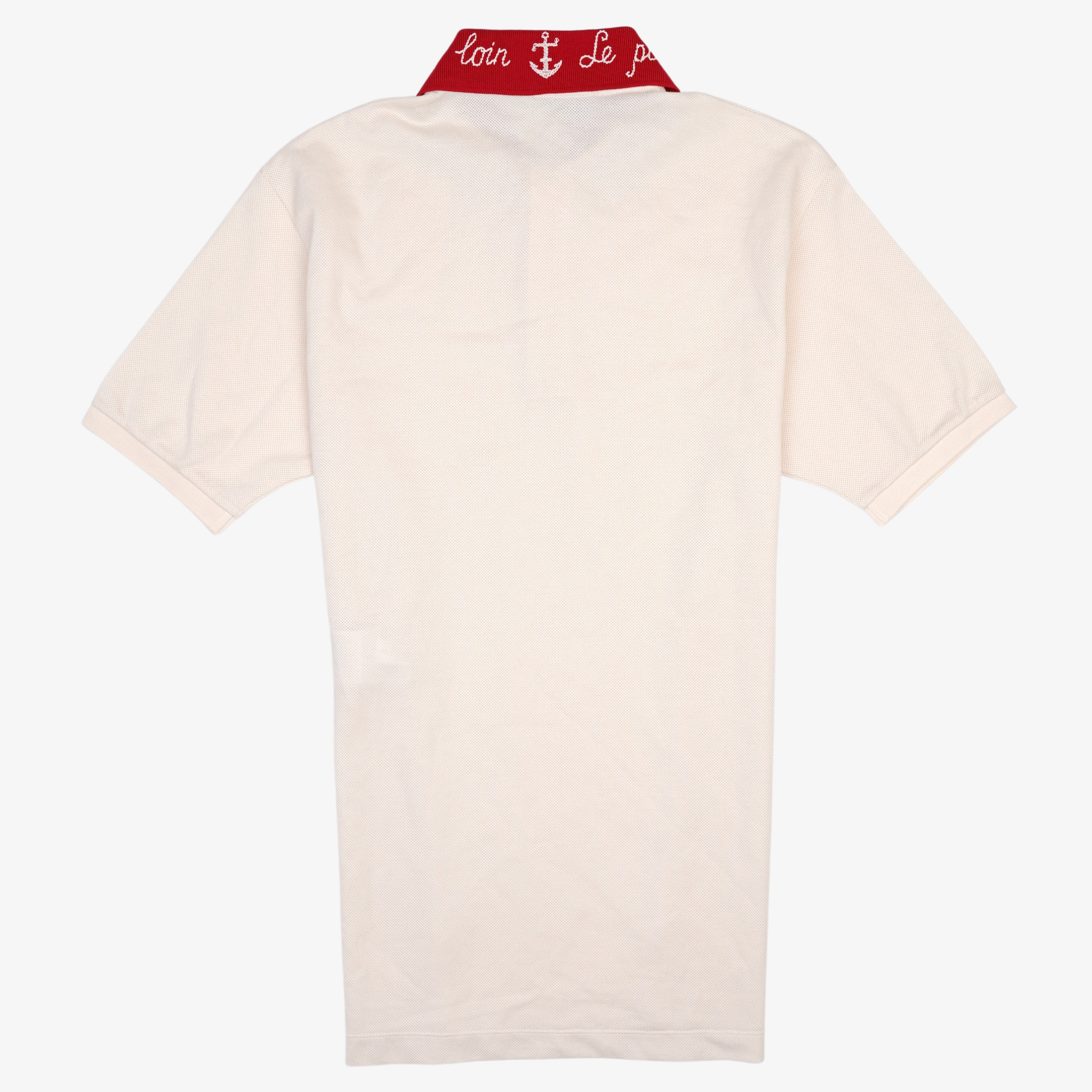 Gucci Mens Le Plus Polo Ivory Red Small