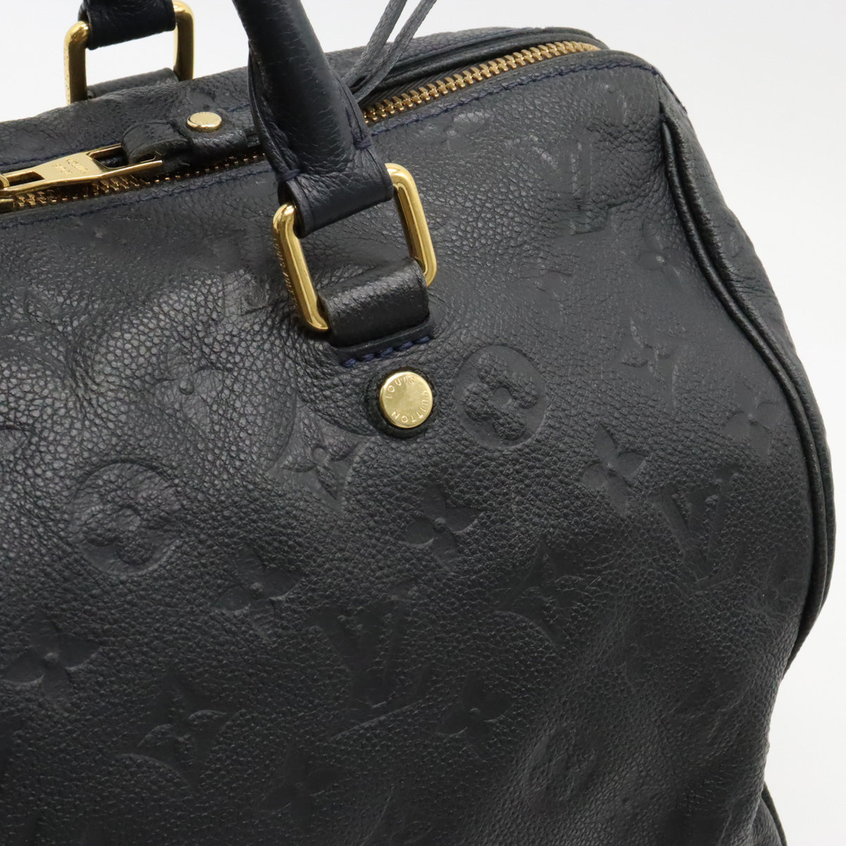 Louis Vuitton Monogram Amplant Speed Bandier 30 Handbag 2WAY Anfini M40753