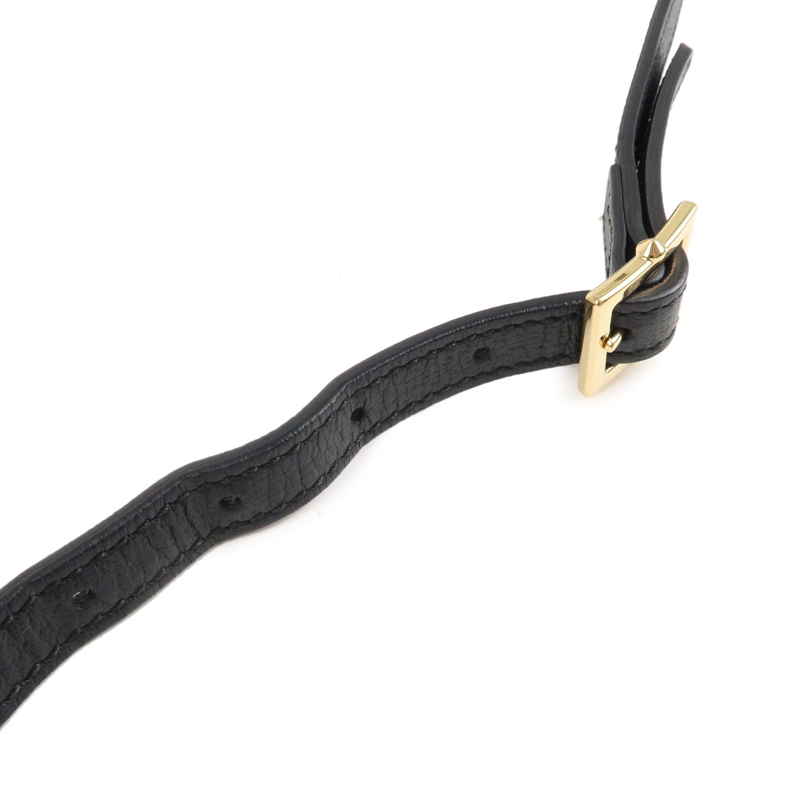 GUCCI Ophidia GG Supreme Leather Shoulder Bag Black 499621