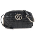 CHANEL Triple Coco Chain Caviar Skin Chain Tote Bag Black A03675