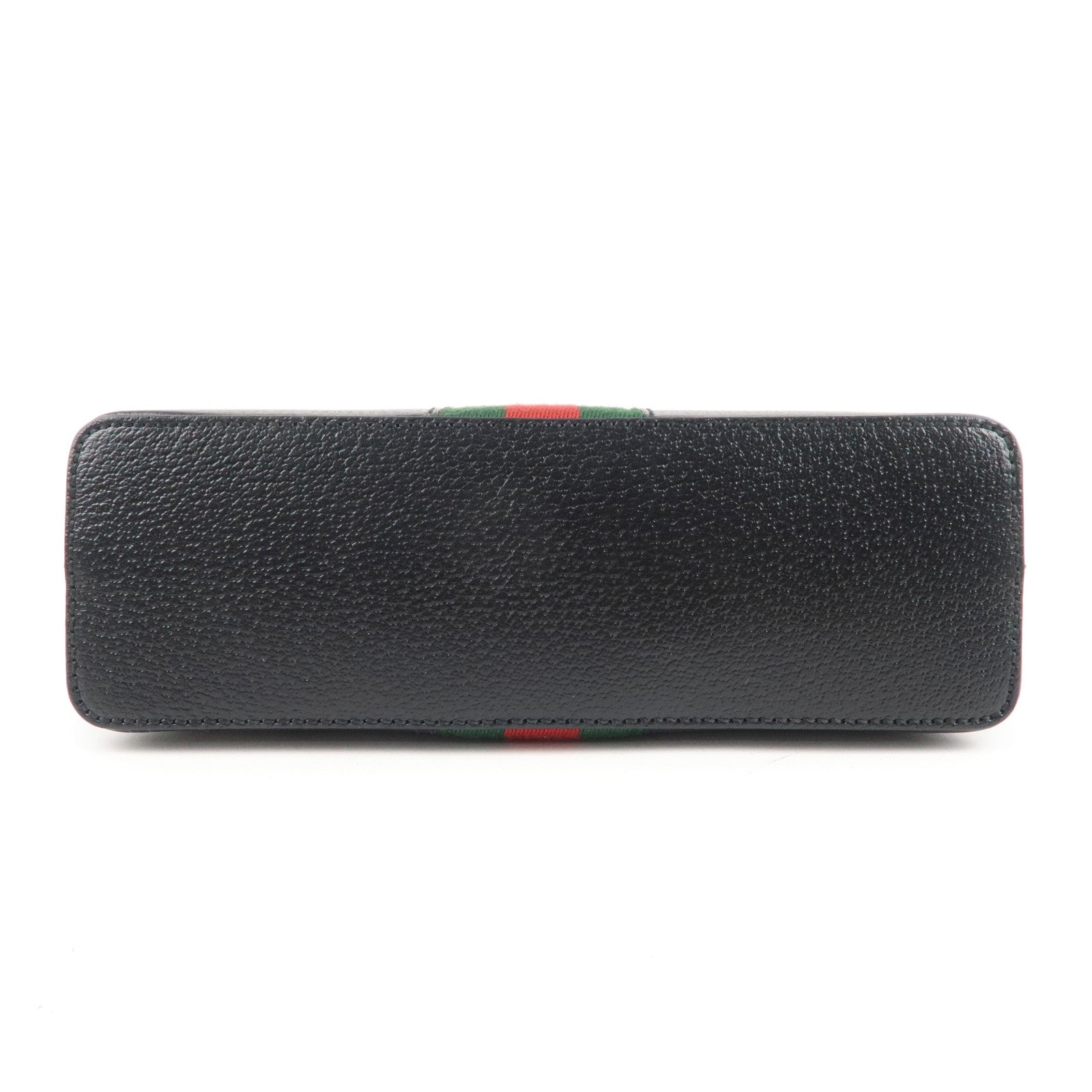 GUCCI Ophidia Leather Cross Body Shoulder Bag Black 719881