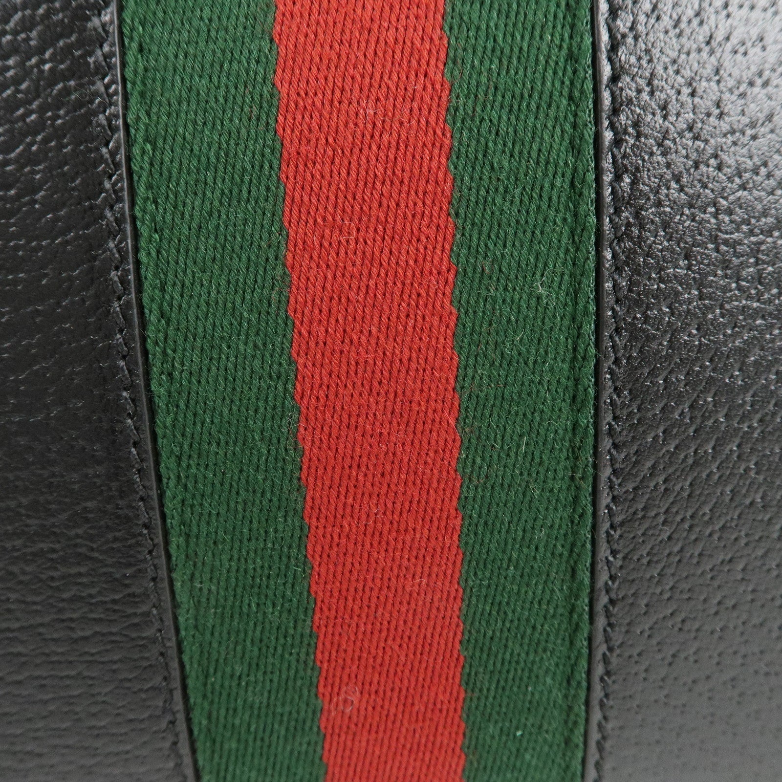 GUCCI Ophidia Leather Cross Body Shoulder Bag Black 719881