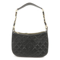 CHANEL Matelasse Caviar Skin Chain Shoulder Bag Black A20993
