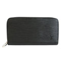 Louis Vuitton Black Leather Zippy wallet wallet accessories