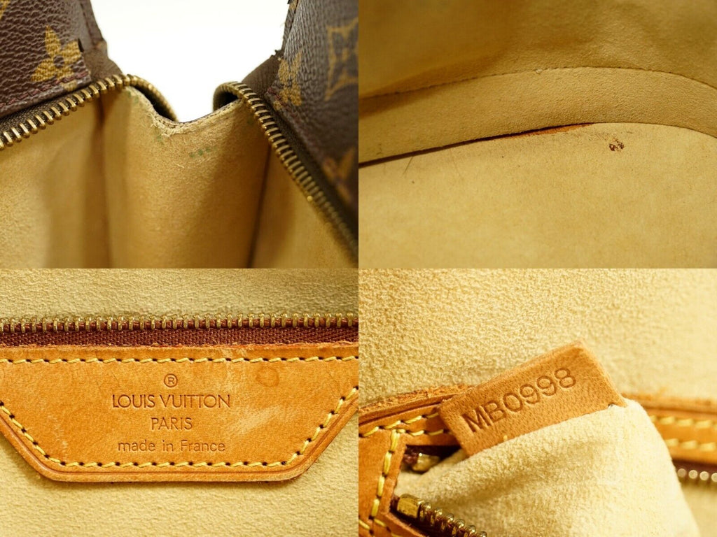 Louis Vuitton Brown Leather Babylone handbag bag