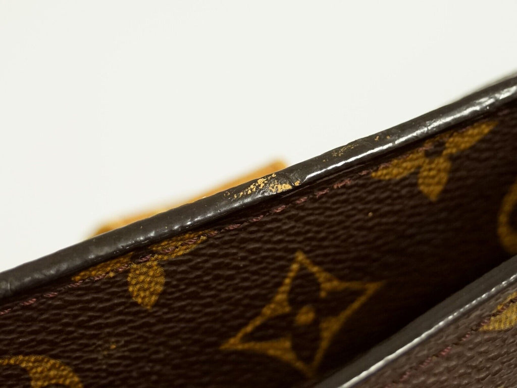 Louis Vuitton Brown Leather Babylone handbag bag