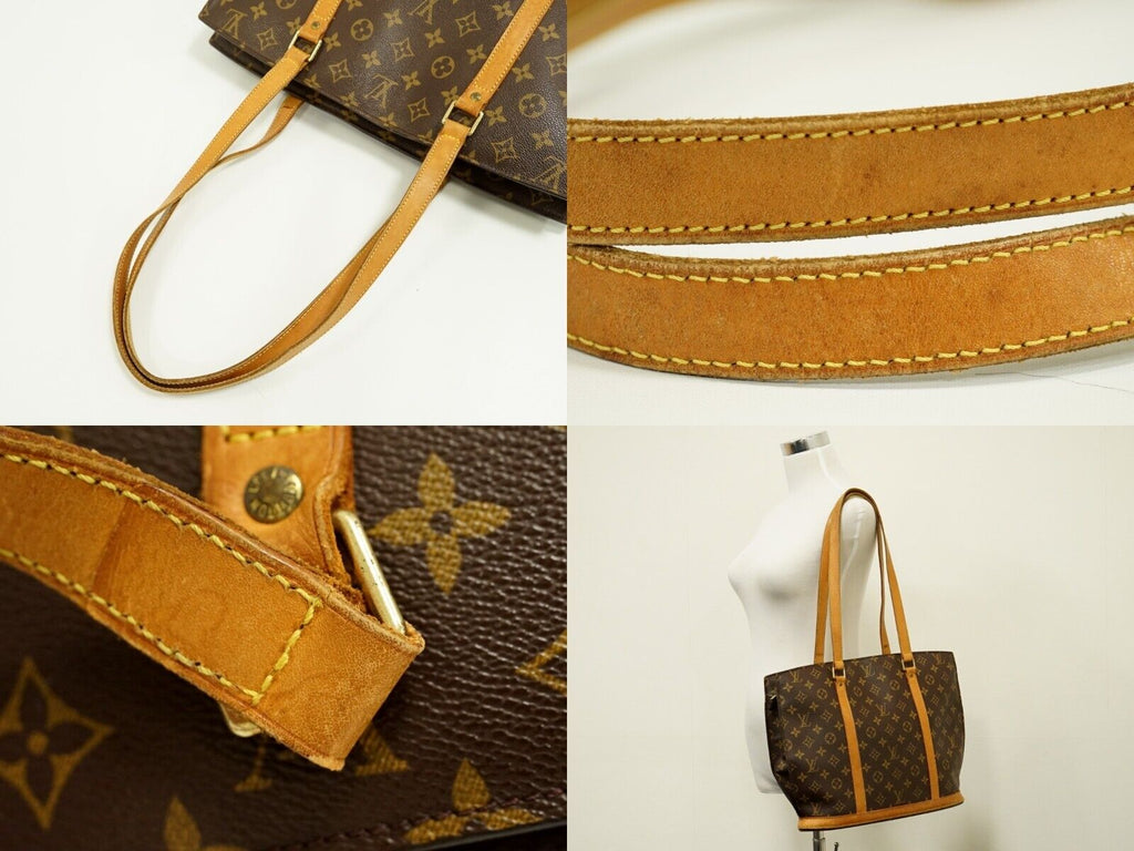 Louis Vuitton Brown Leather Babylone handbag bag