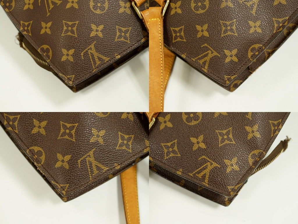 Louis Vuitton Brown Leather Babylone handbag bag