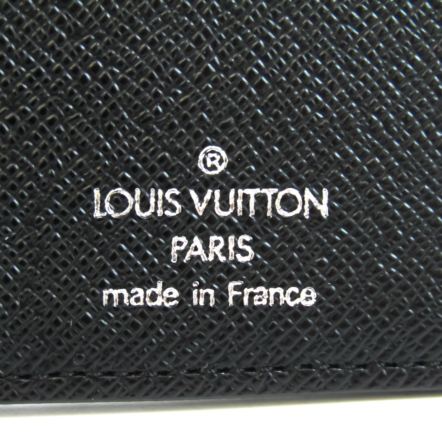 Louis Vuitton Black Canvas Portefeuille Brazza wallet accessories