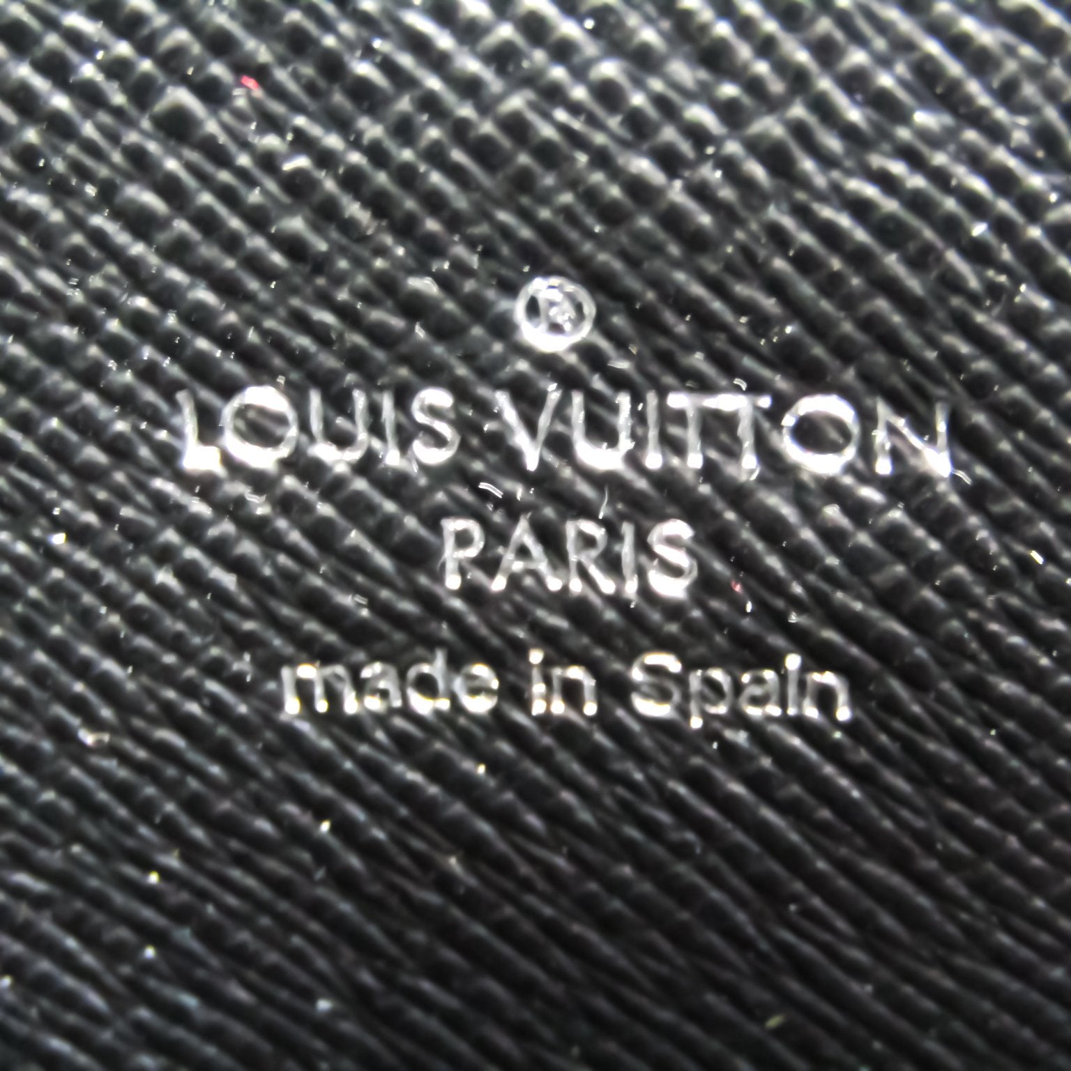 Louis Vuitton Black Leather Zippy organizer wallet accessories