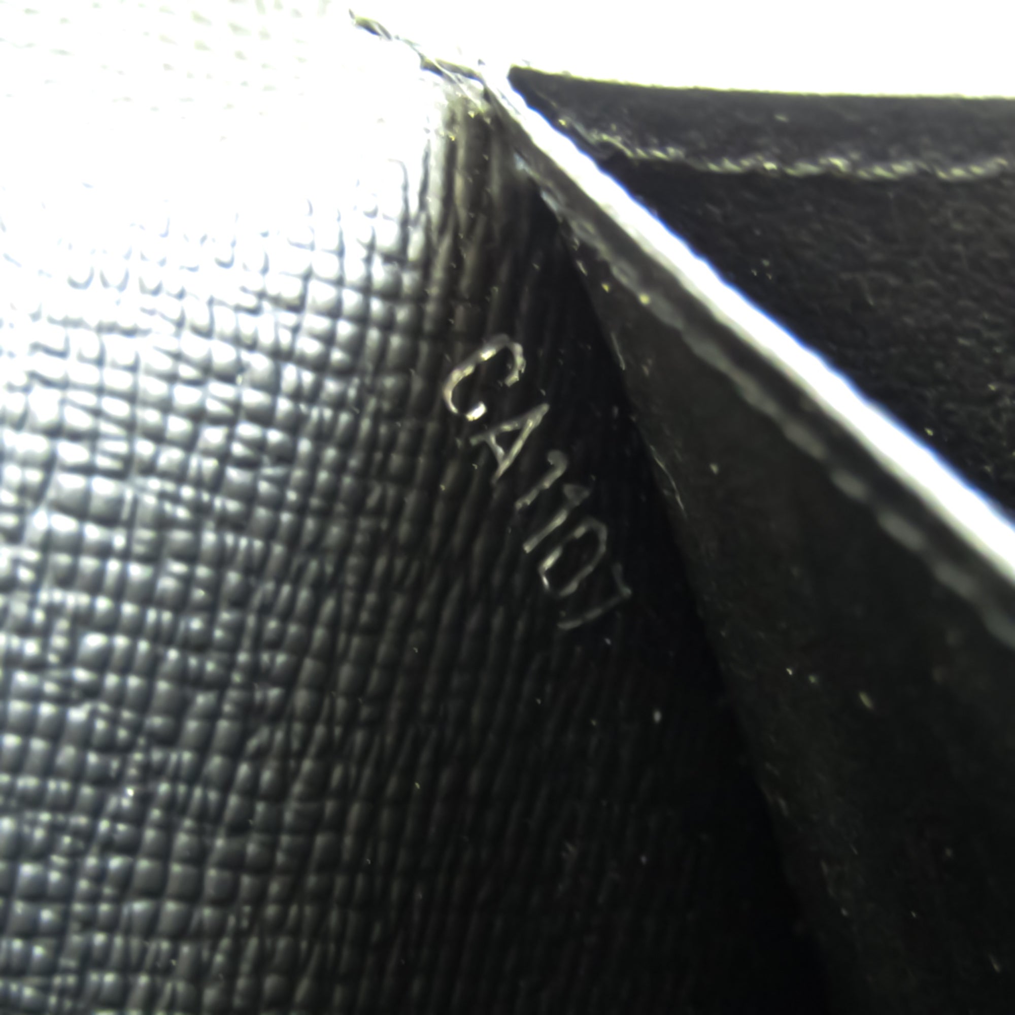 Louis Vuitton Black Leather Portefeuille Brazza wallet accessories