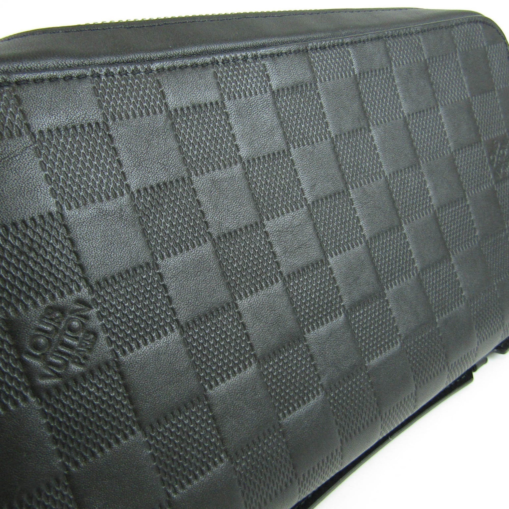 Louis Vuitton Black Canvas Zippy XL wallet accessories