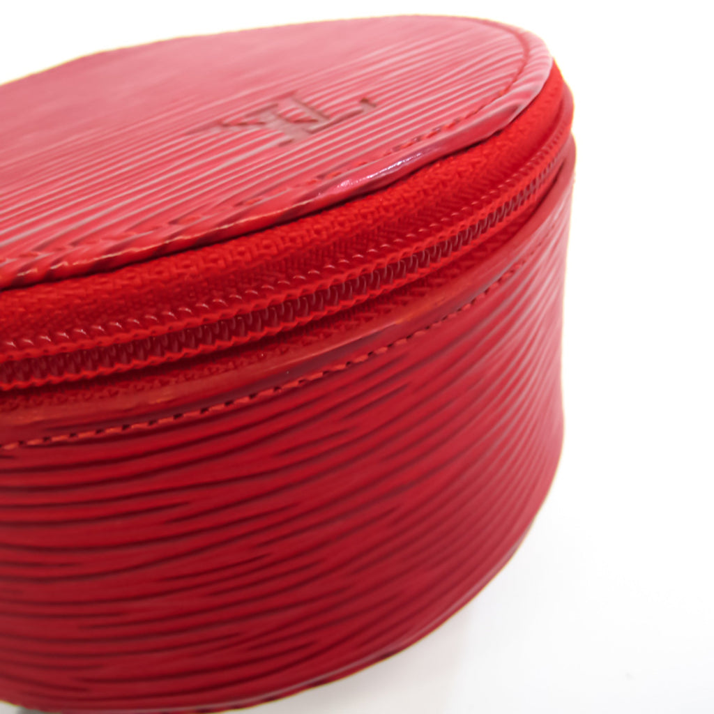 Louis Vuitton Red Leather Ecrin wallet accessories