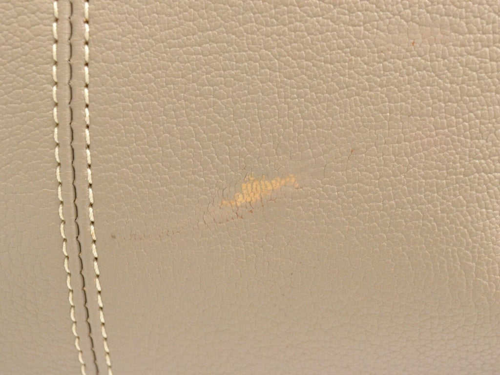 Louis Vuitton Beige Leather Lockit handbag bag