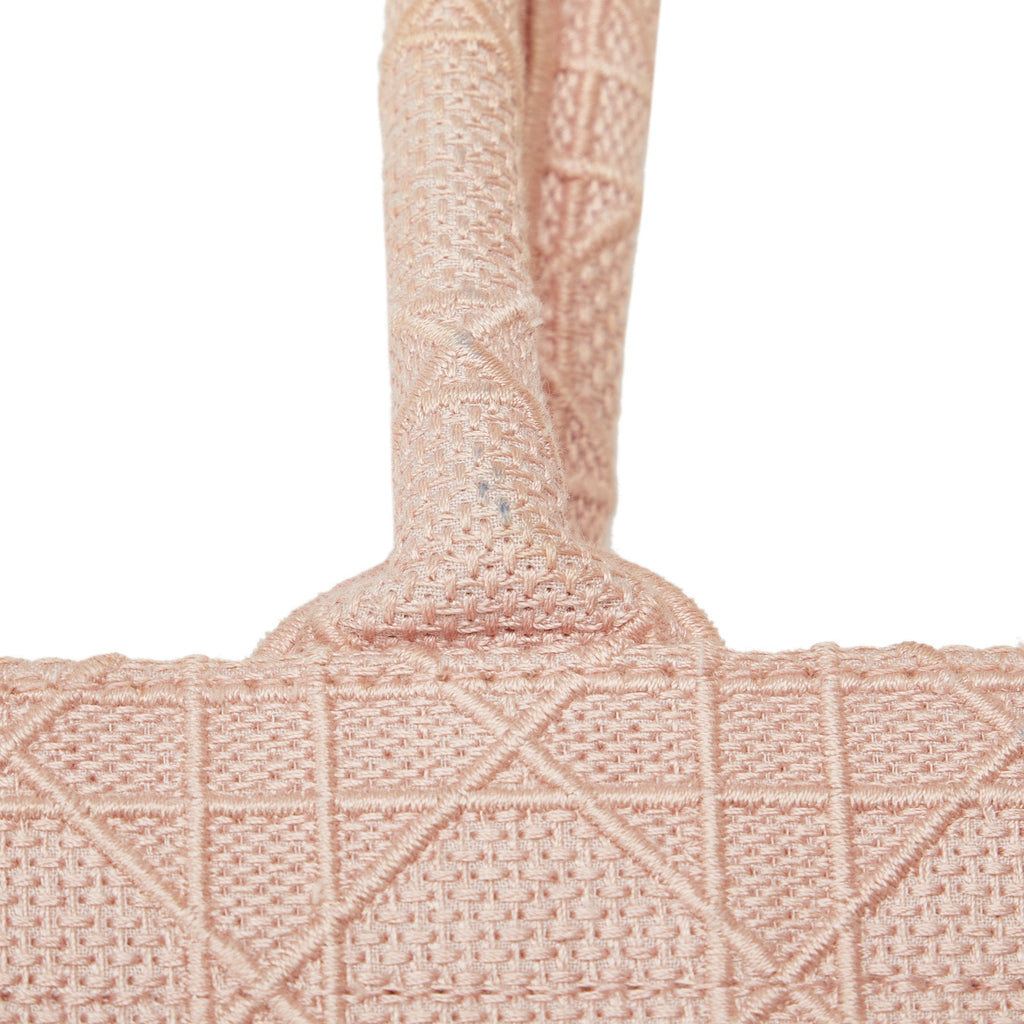 DIOR Medium Cannage Embroidered Book Tote Tote Bag