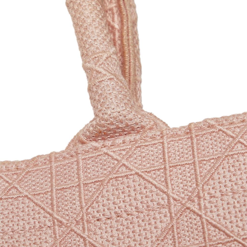 DIOR Medium Cannage Embroidered Book Tote Tote Bag
