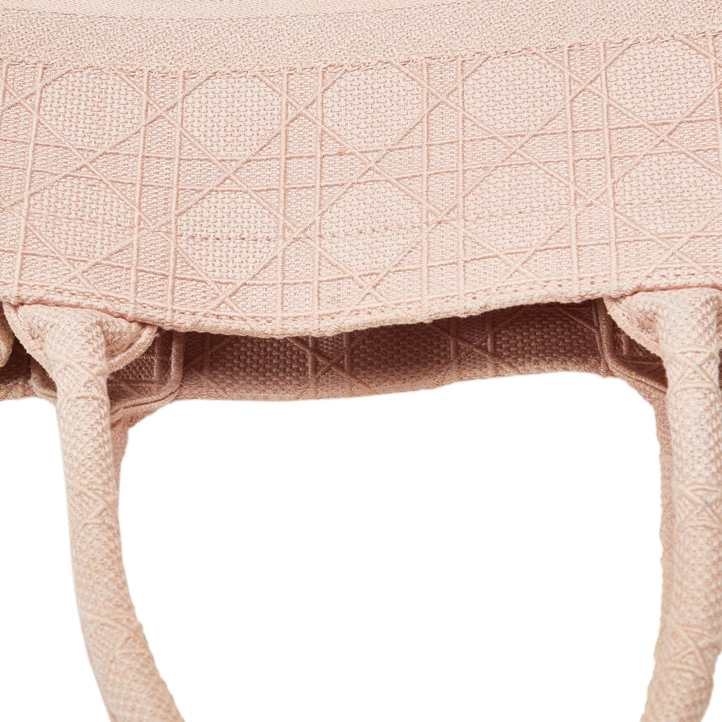 DIOR Medium Cannage Embroidered Book Tote Tote Bag