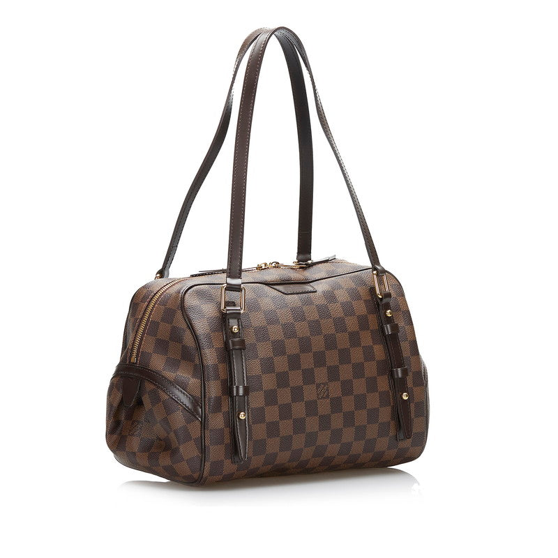 Louis Vuitton Louis Vuitton Damière N41158 Handbag PVC/Leather Brown