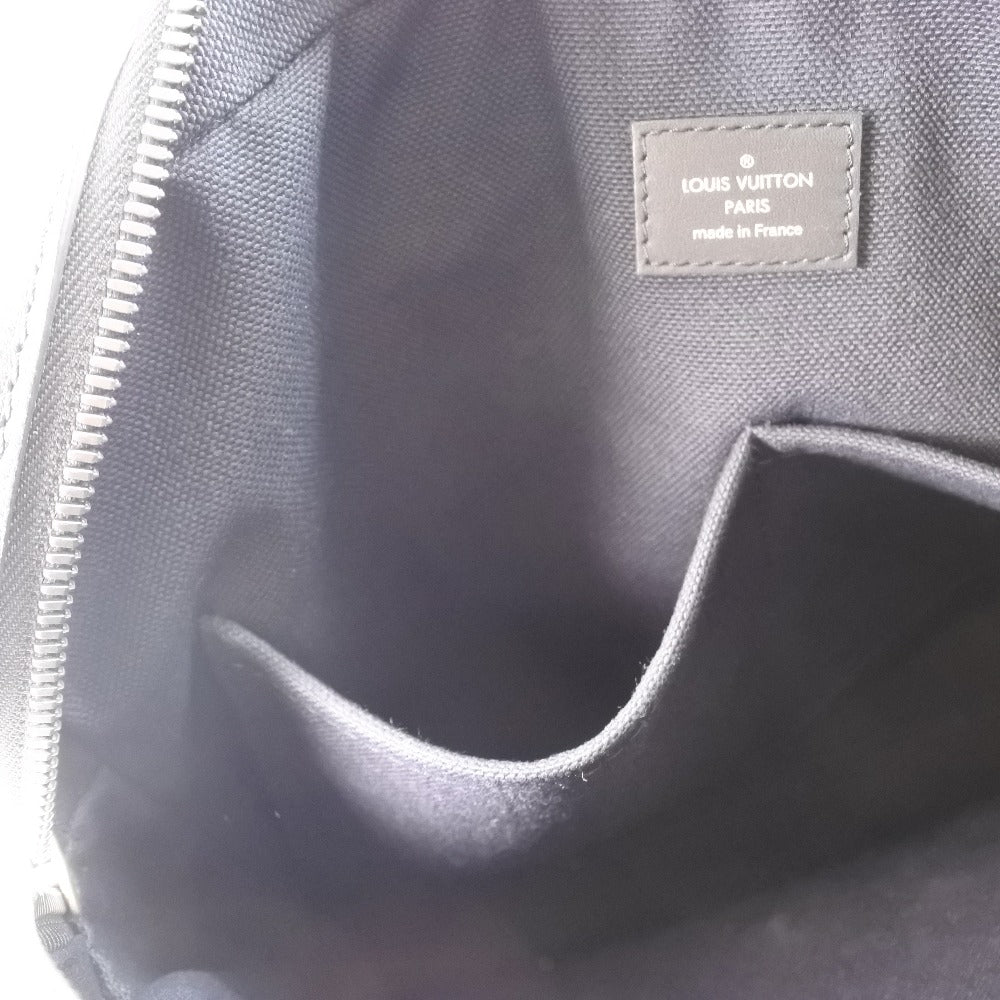 Louis Vuitton Brown Leather Porte Document Business briefcase bag