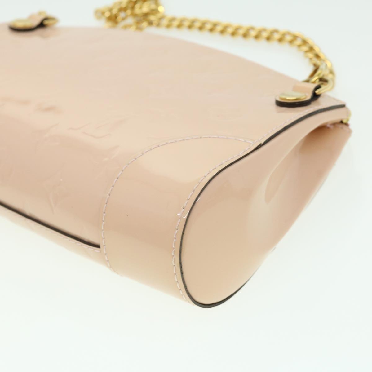 Louis Vuitton Pink Patent leather Santa Monica shoulder bag