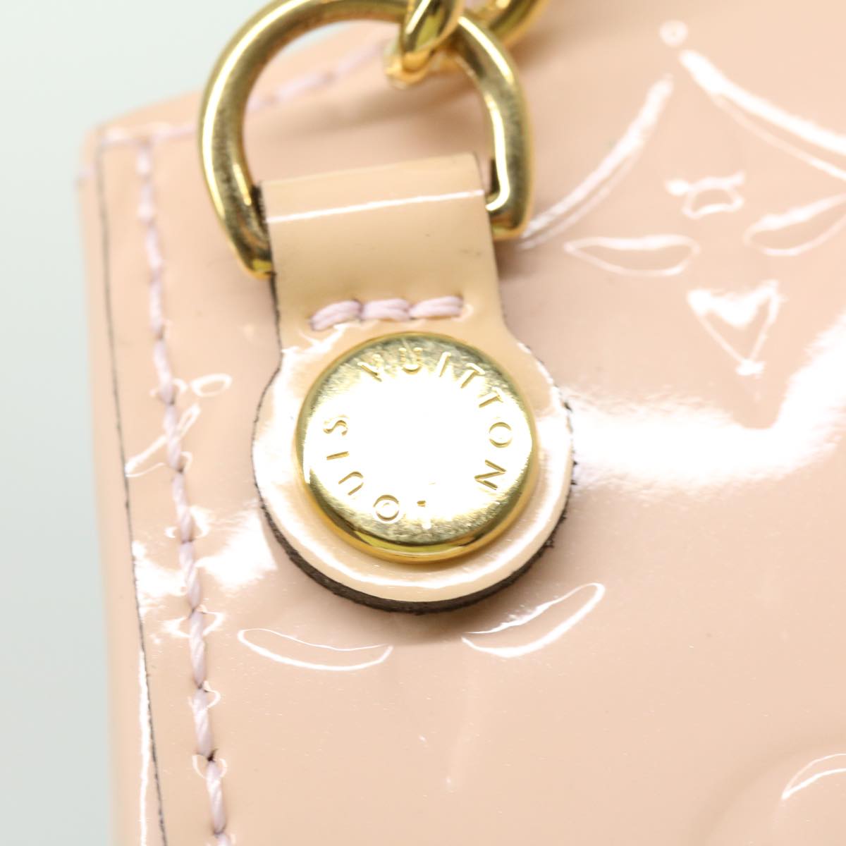 Louis Vuitton Pink Patent leather Santa Monica shoulder bag