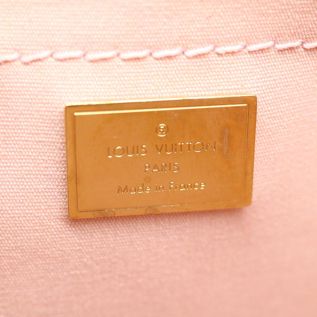 Louis Vuitton Pink Patent leather Santa Monica shoulder bag