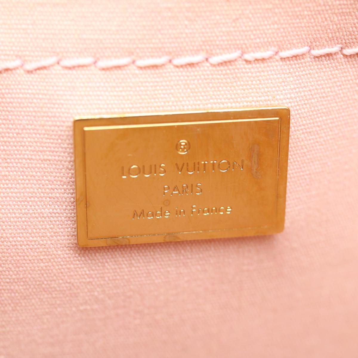 Louis Vuitton Pink Patent leather Santa Monica shoulder bag